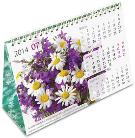 2014 metų stalinis kalendorius